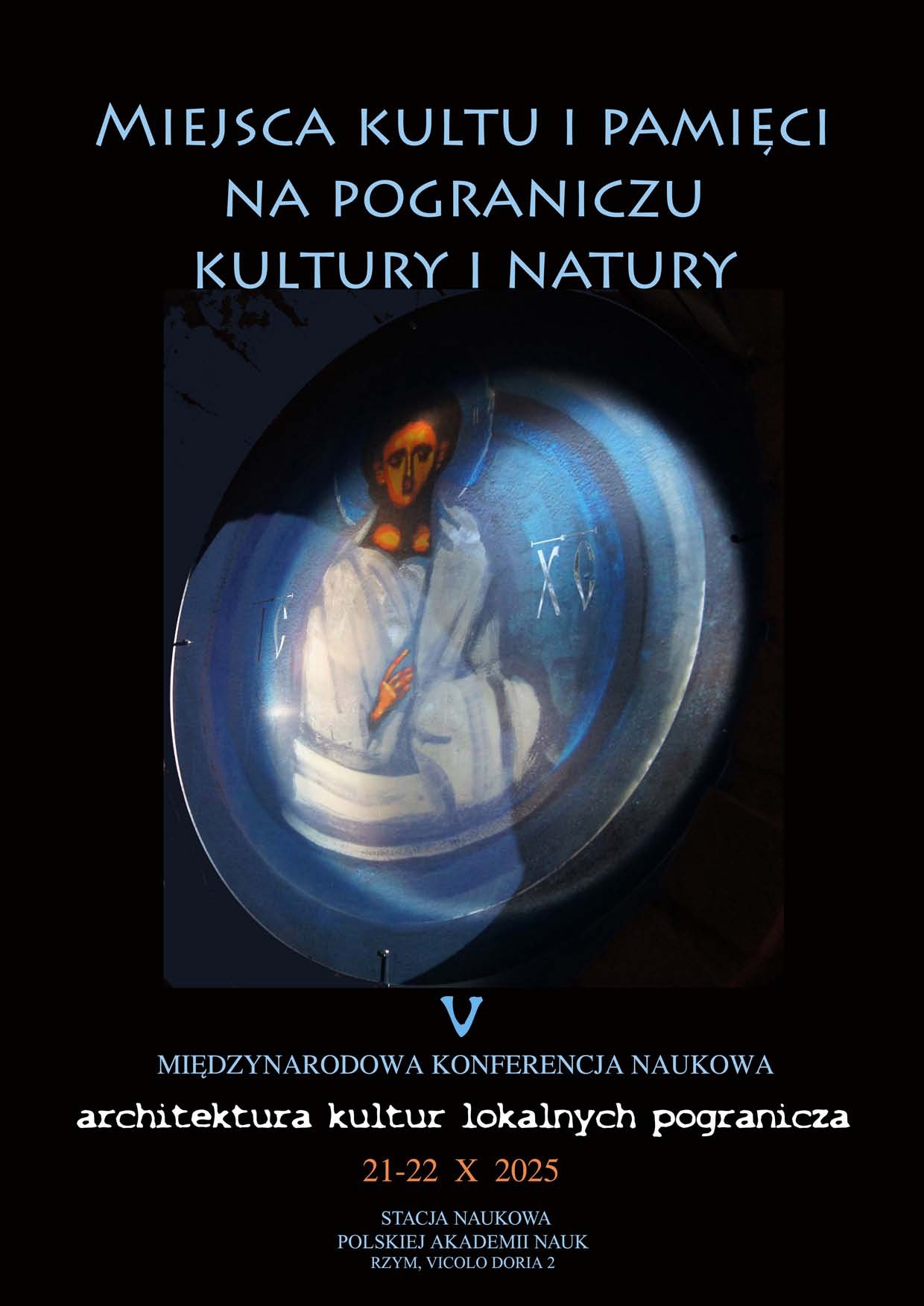 Plakat konferencji naukowej Architektura Kultur Lokalnych Pogranicza