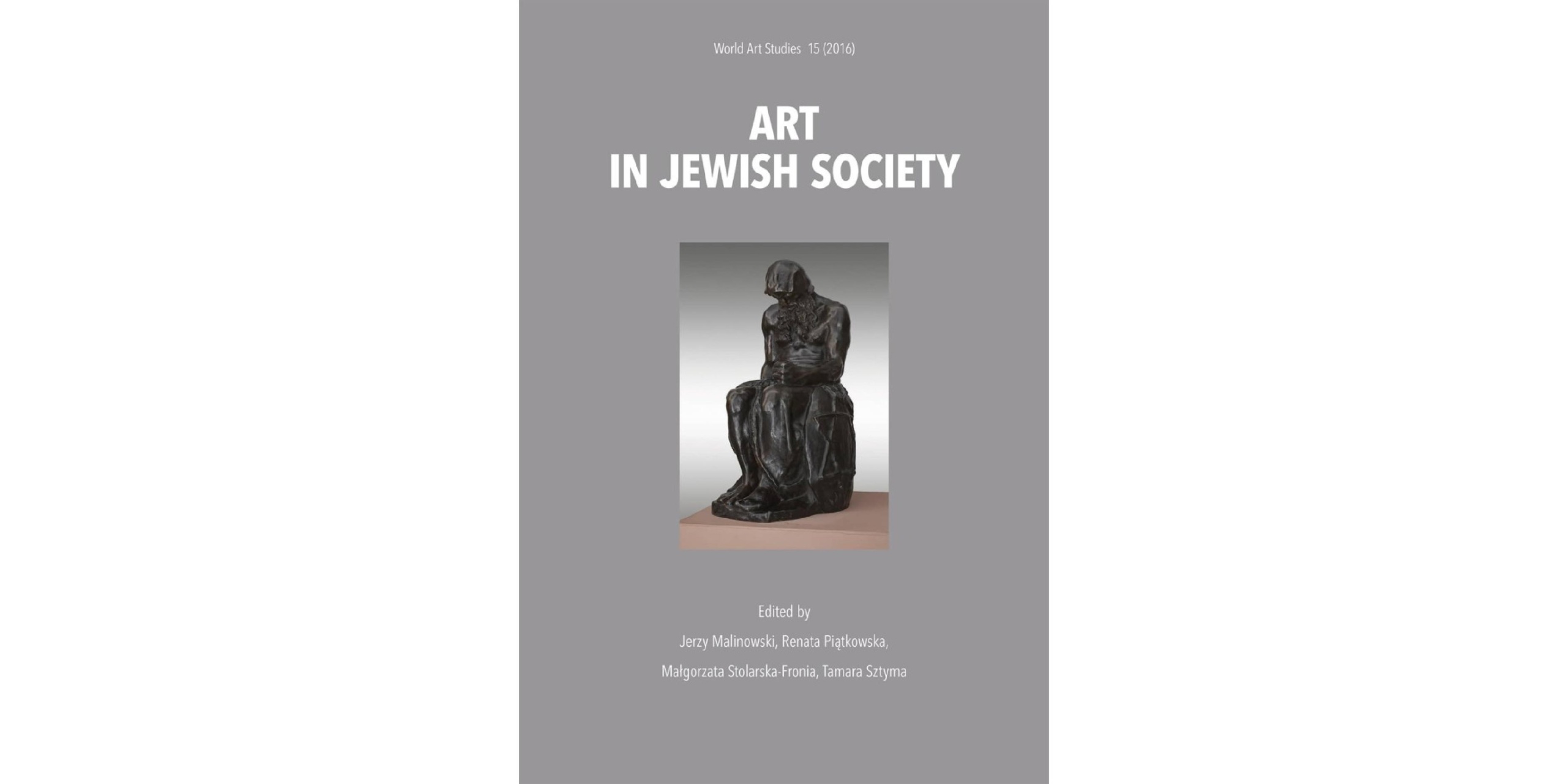 Okładka wydawnictwa ART in Jewish society