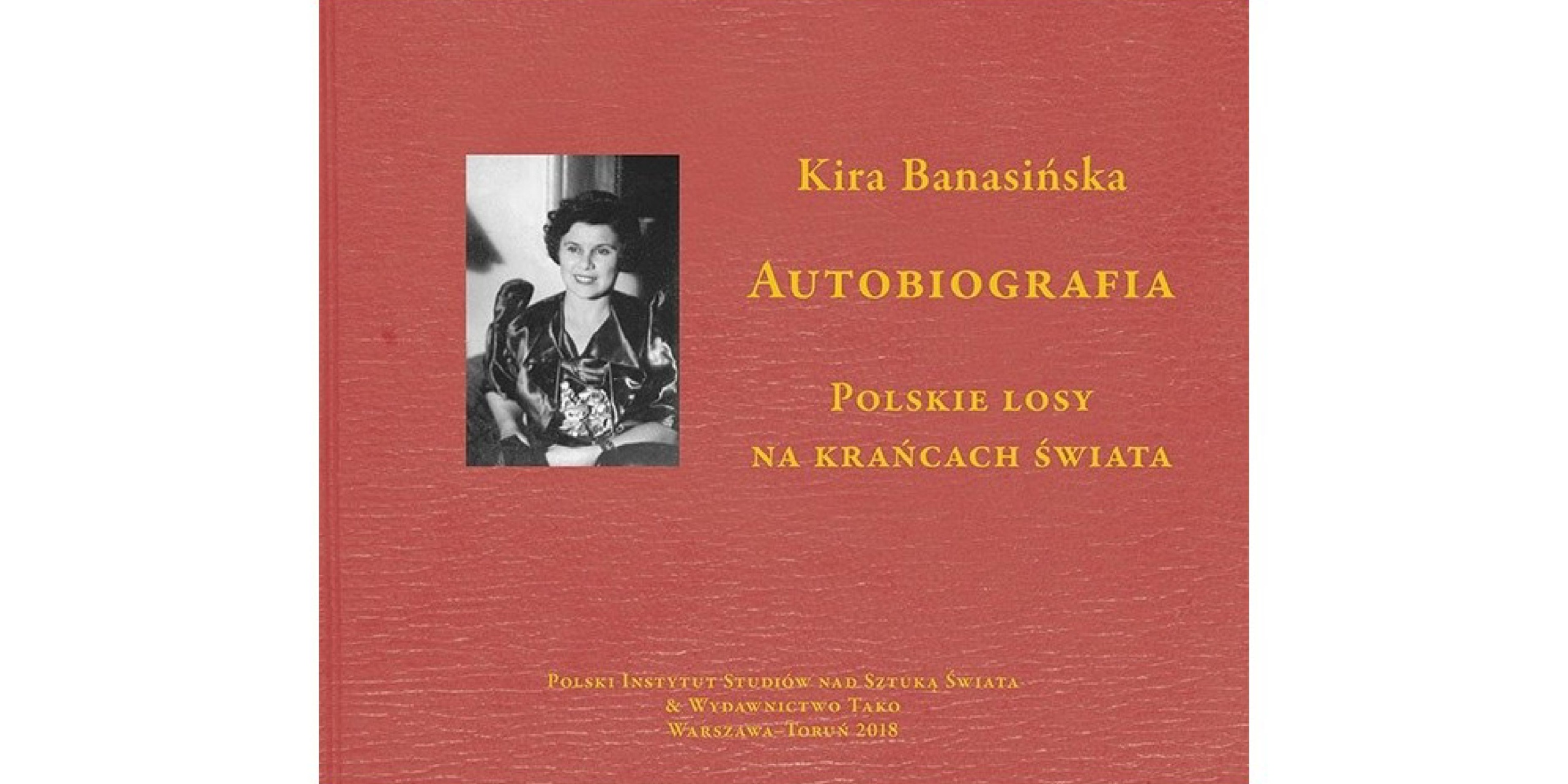 Okładka książki Kira Banasińska Autobiografia