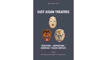 Okładka wydawnictwa East Asian theatres