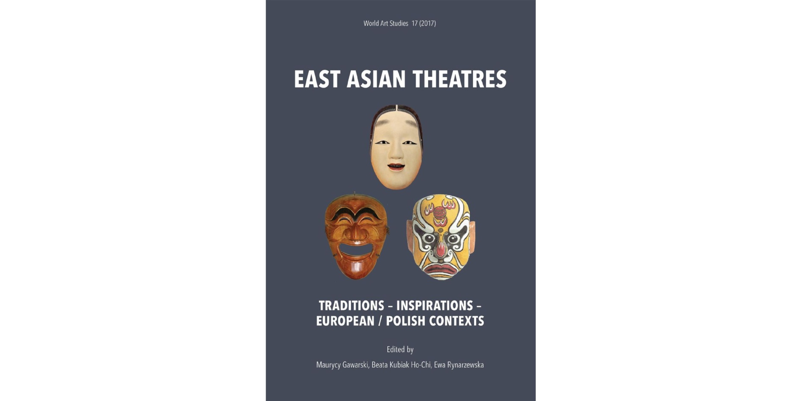 Okładka wydawnictwa East Asian theatres