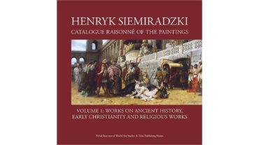 Okładka wydawnictwa Korpus dzieł malarskich Henryka Siemiradzkiego