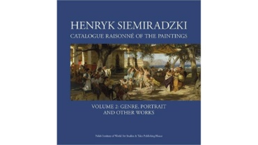 Okładka wydawnictwa Korpus dzieł malarskich Henryka Siemiradzkiego