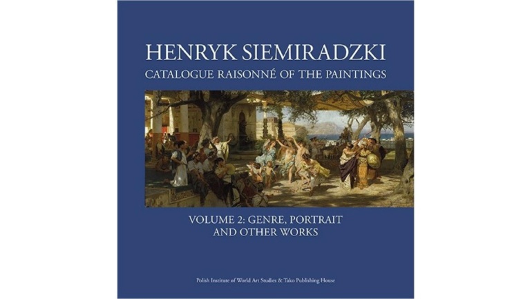 Okładka wydawnictwa Korpus dzieł malarskich Henryka Siemiradzkiego