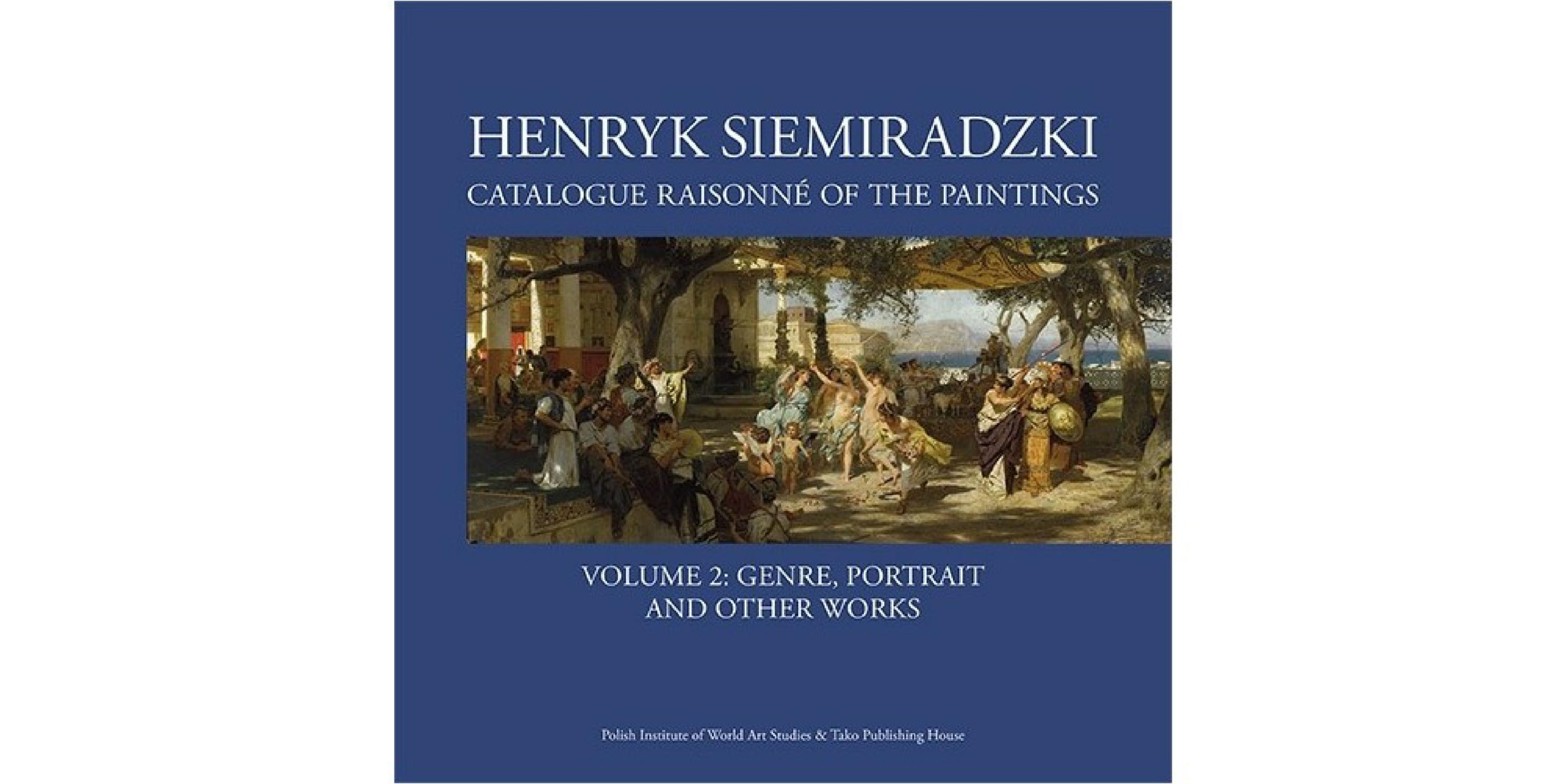 Okładka wydawnictwa Korpus dzieł malarskich Henryka Siemiradzkiego