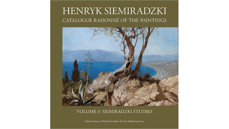 Okładka wydawnictwa Korpus dzieł malarskich Henryka Siemiradzkiego