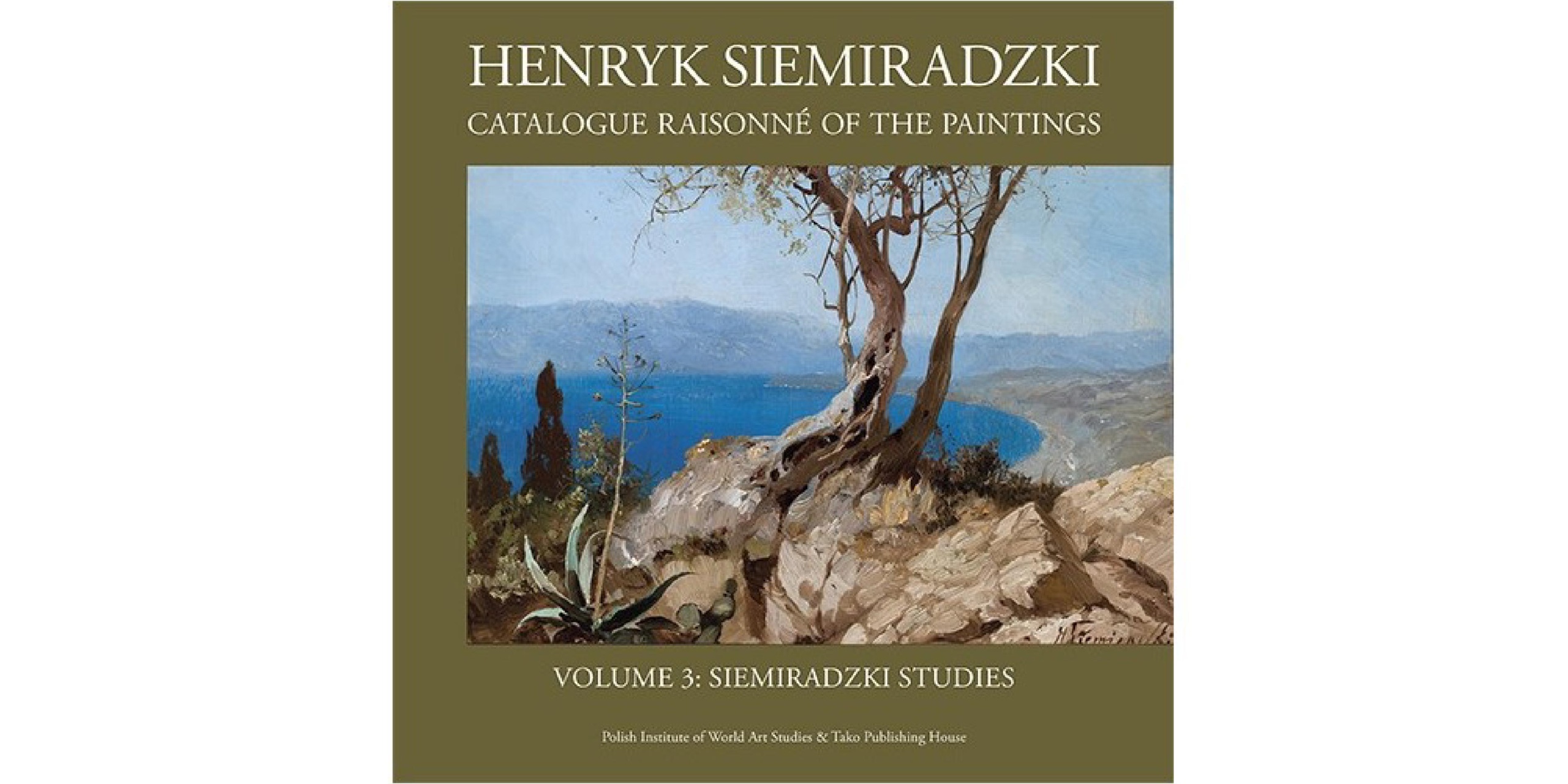 Okładka wydawnictwa Korpus dzieł malarskich Henryka Siemiradzkiego
