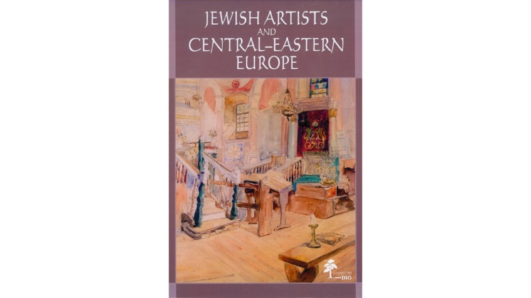Okładka wydawnictwa jewish artists and central eastern europe