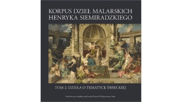 Okładka wydawnictwa Korpus dzieł malarskich Henryka Siemiradzkiego