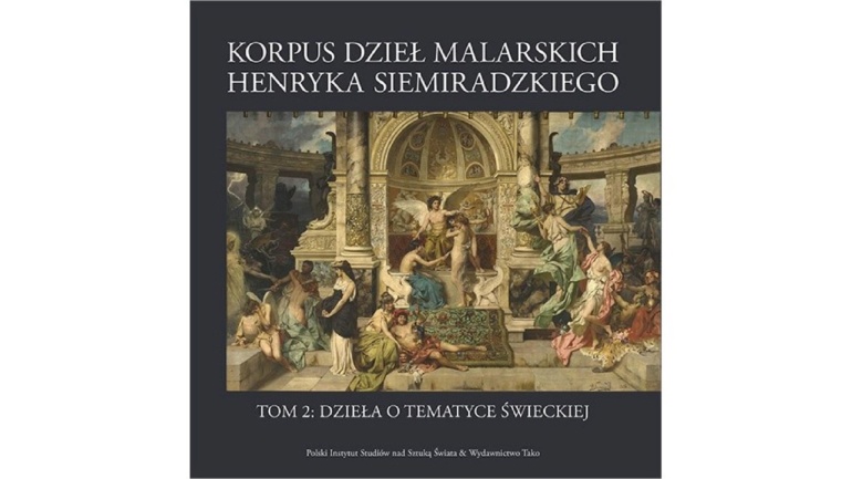 Okładka wydawnictwa Korpus dzieł malarskich Henryka Siemiradzkiego