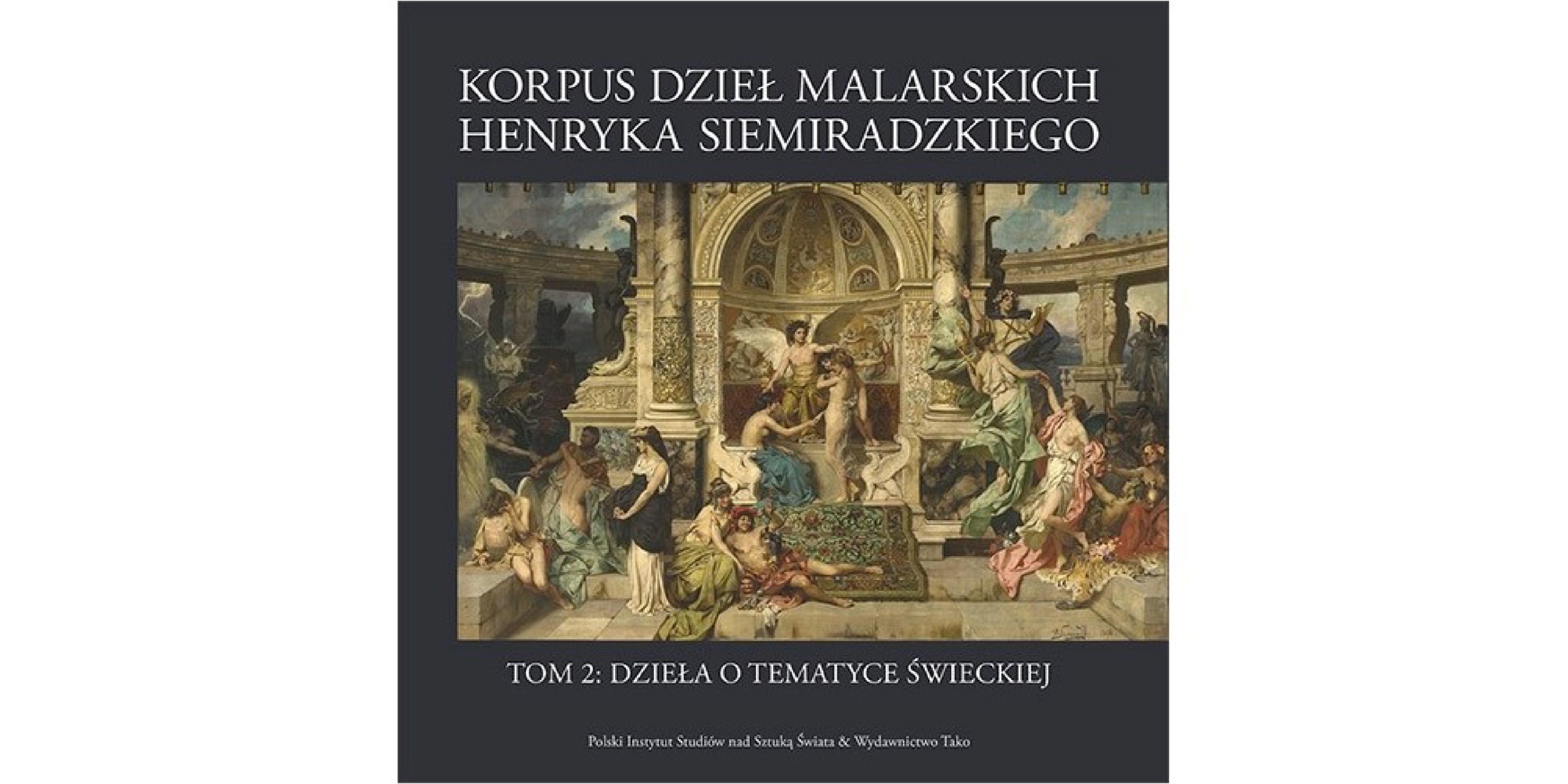 Okładka wydawnictwa Korpus dzieł malarskich Henryka Siemiradzkiego
