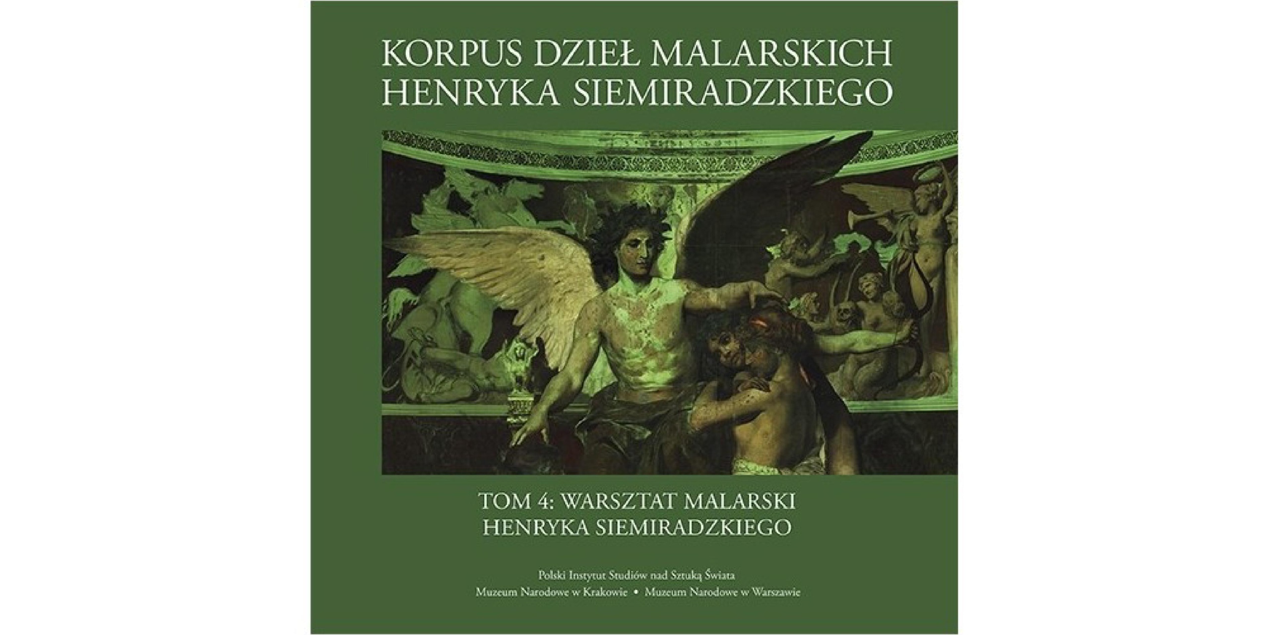 Okładka wydawnictwa Korpus dzieł malarskich Henryka Siemiradzkiego