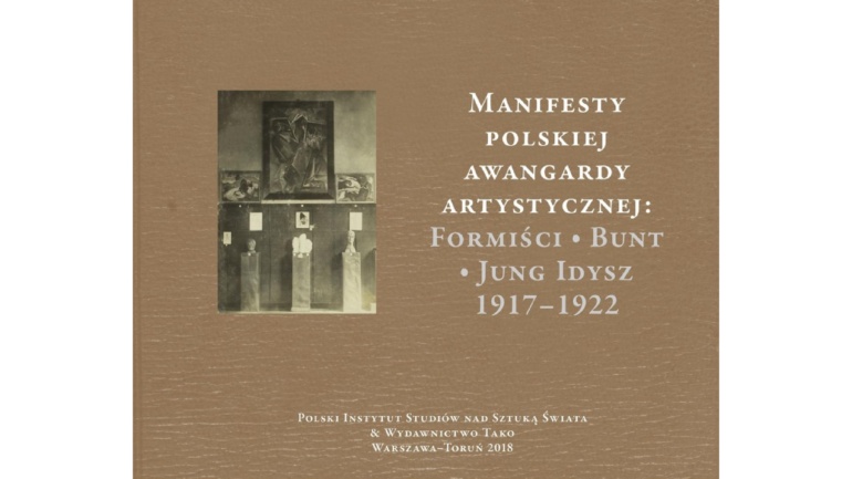 Okładka książki Manifesty Polskiej Awangardy Artystycznej