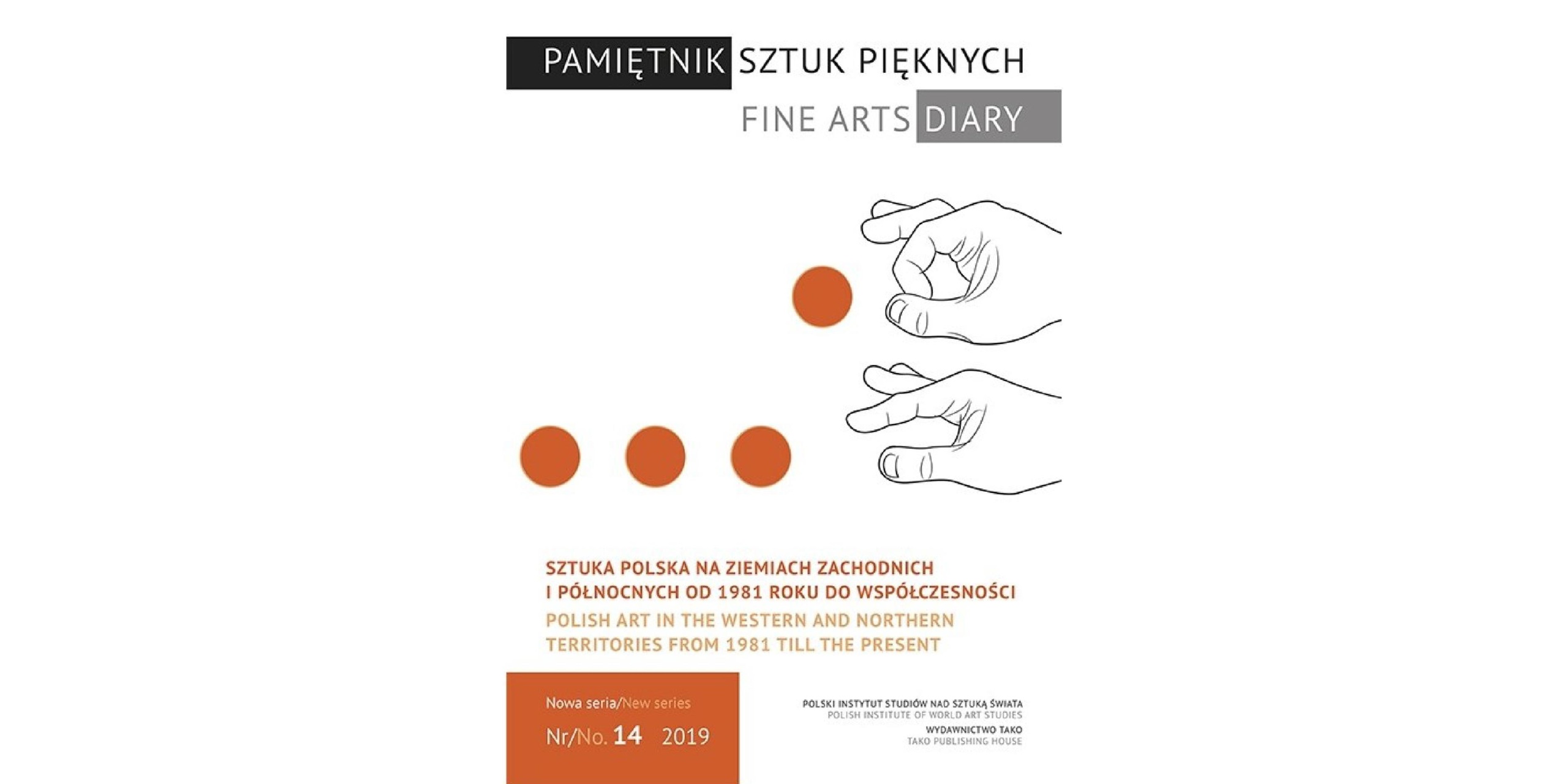 Okładka wydawnictwa Pamiętnik Sztuk Pięknych