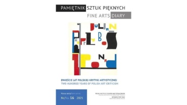 Okładka wydawnictwa Pamiętnik Sztuk Pięknych