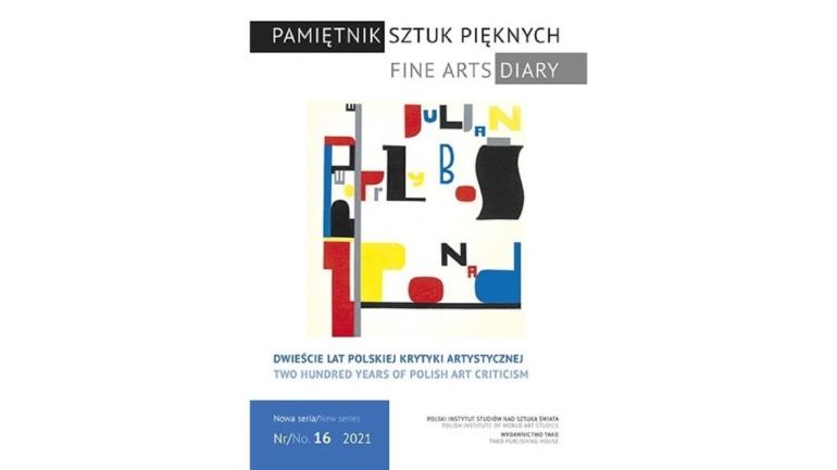 Okładka wydawnictwa Pamiętnik Sztuk Pięknych