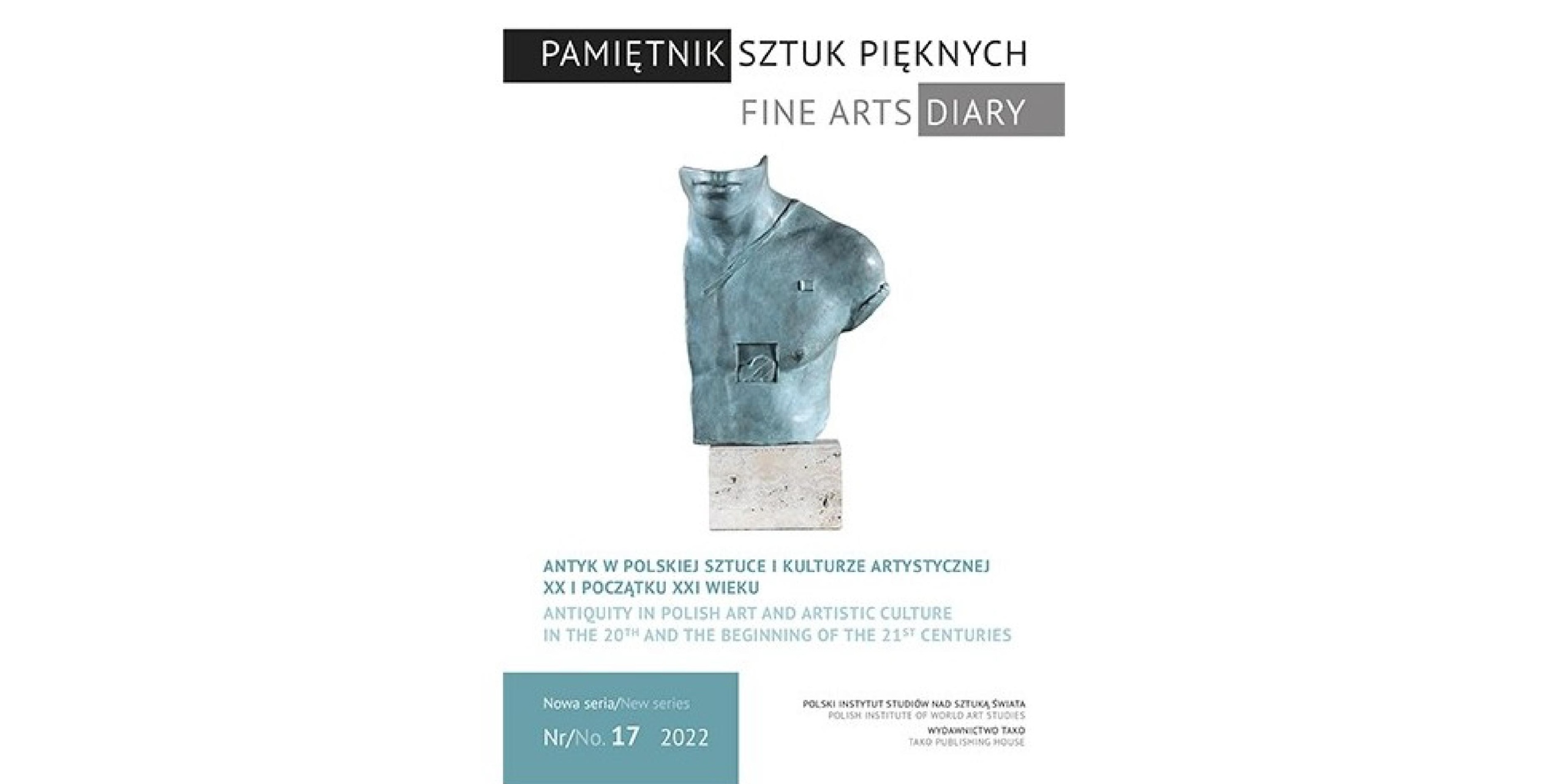 Okładka wydawnictwa Pamiętnik Sztuk Pięknych