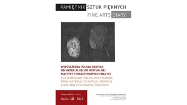 Okładka wydawnictwa Pamiętnik Sztuk Pięknych