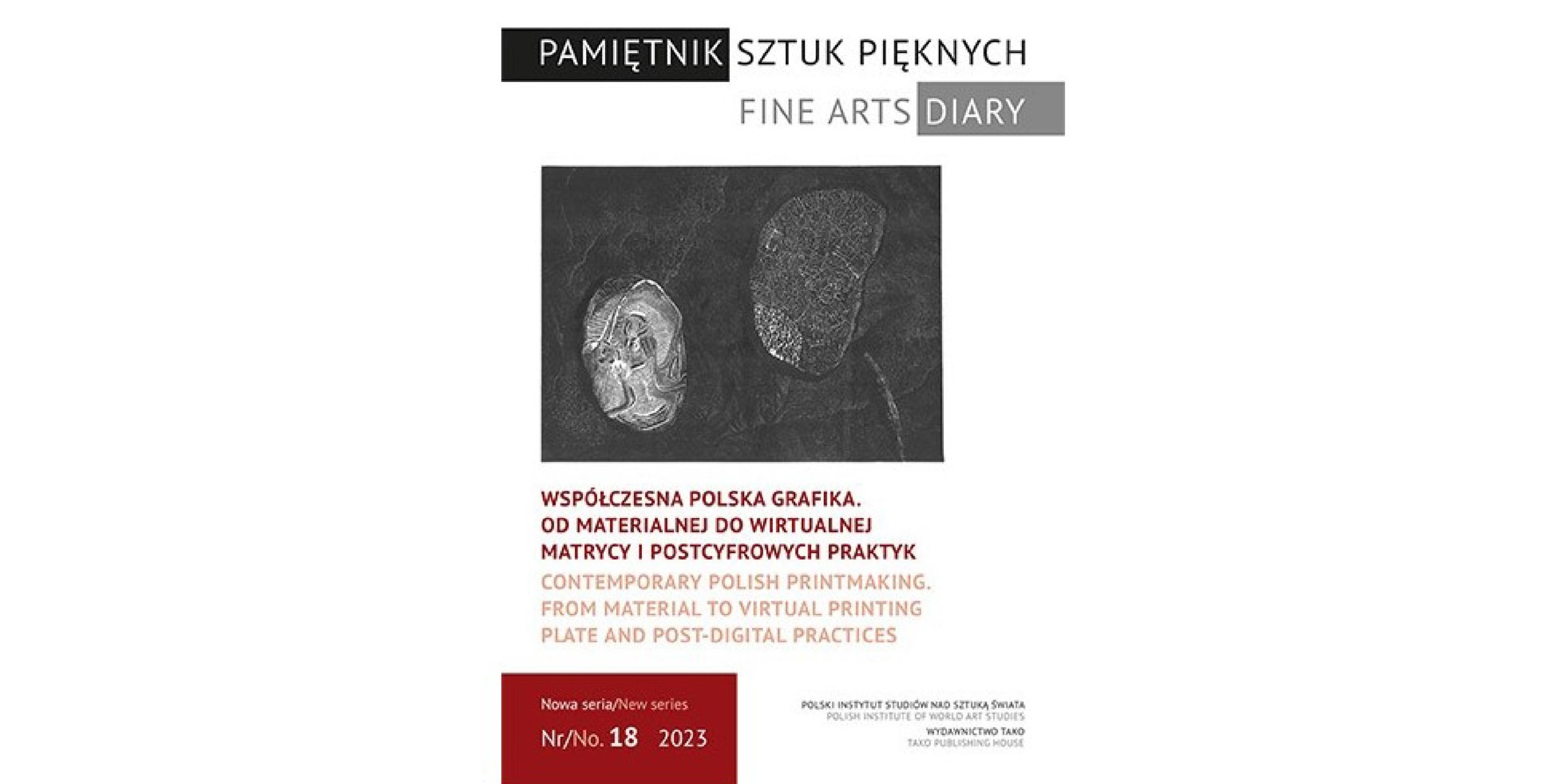 Okładka wydawnictwa Pamiętnik Sztuk Pięknych