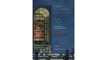 Okładka wydawnictwa Studia z architektury nowoczesnej