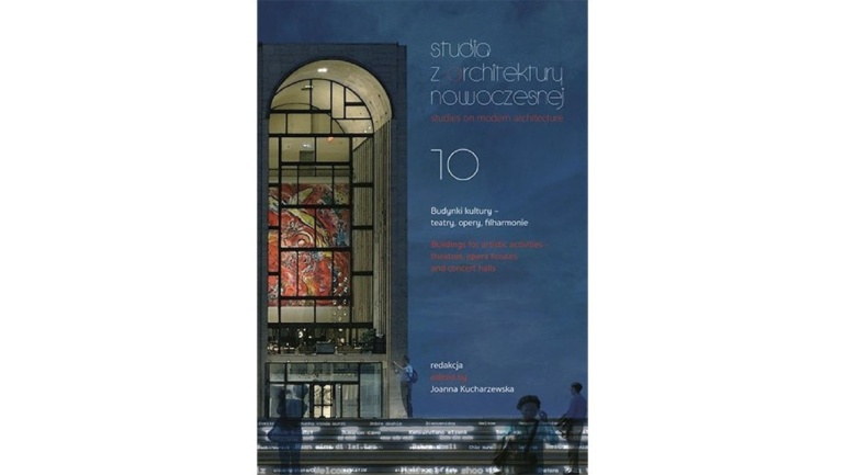 Okładka wydawnictwa Studia z architektury nowoczesnej