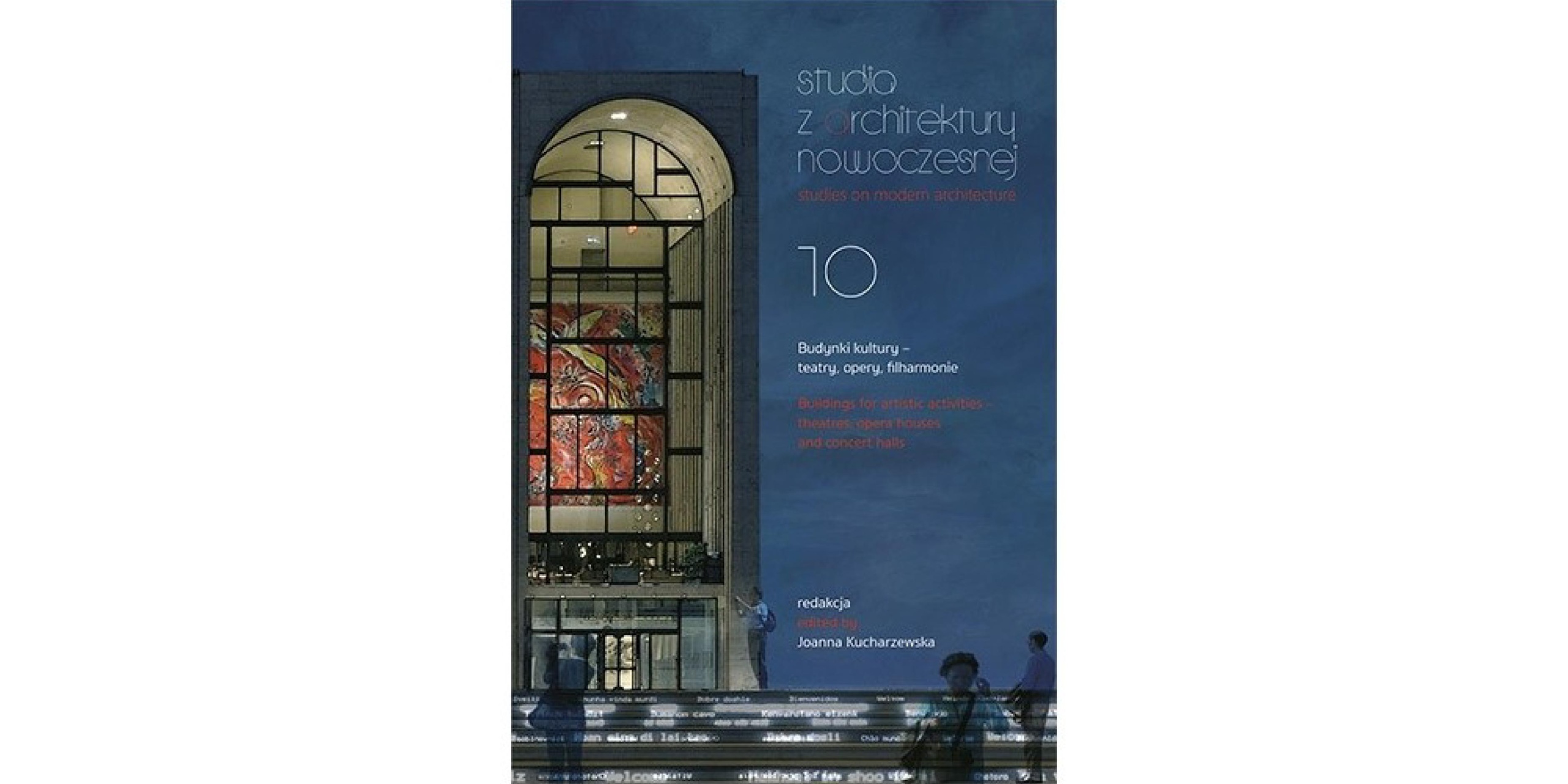 Okładka wydawnictwa Studia z architektury nowoczesnej