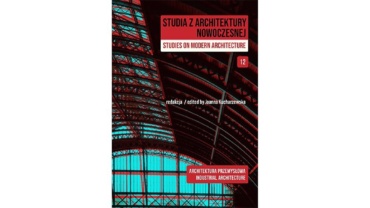 Okładka wydawnictwa Studia z architektury nowoczesnej