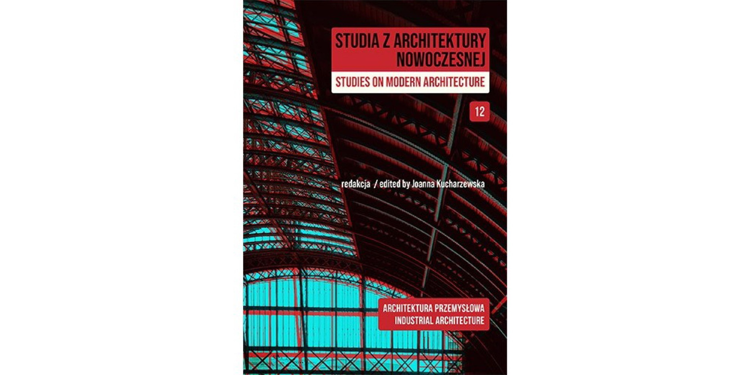 Okładka wydawnictwa Studia z architektury nowoczesnej