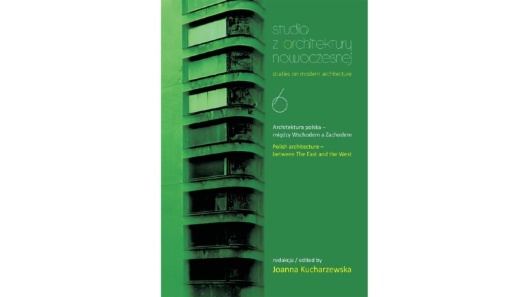 Okładka wydawnictwa Studia z architektury nowoczesnej