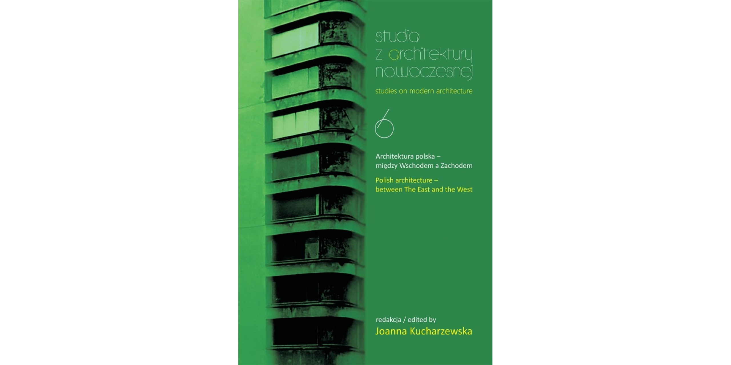 Okładka wydawnictwa Studia z architektury nowoczesnej