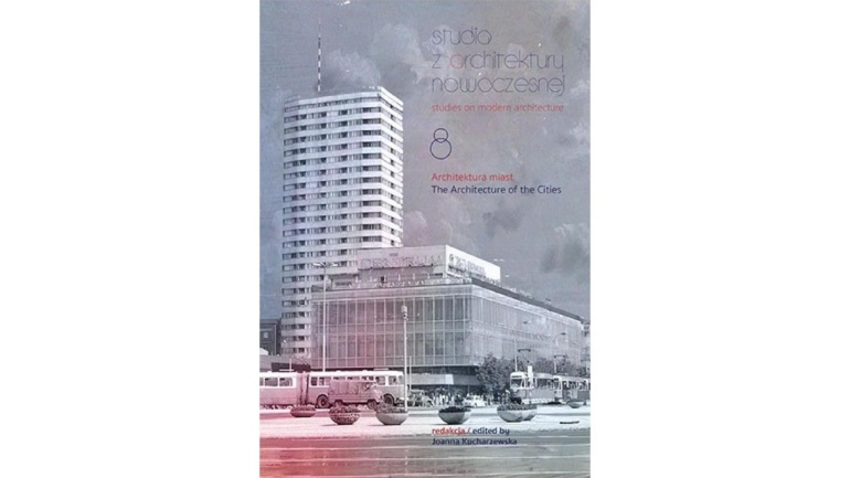 Okładka wydawnictwa Studia z architektury nowoczesnej