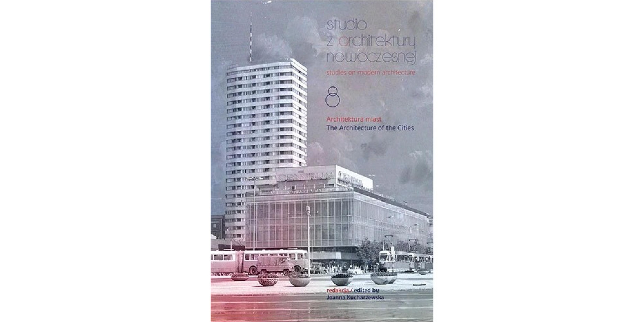 Okładka wydawnictwa Studia z architektury nowoczesnej