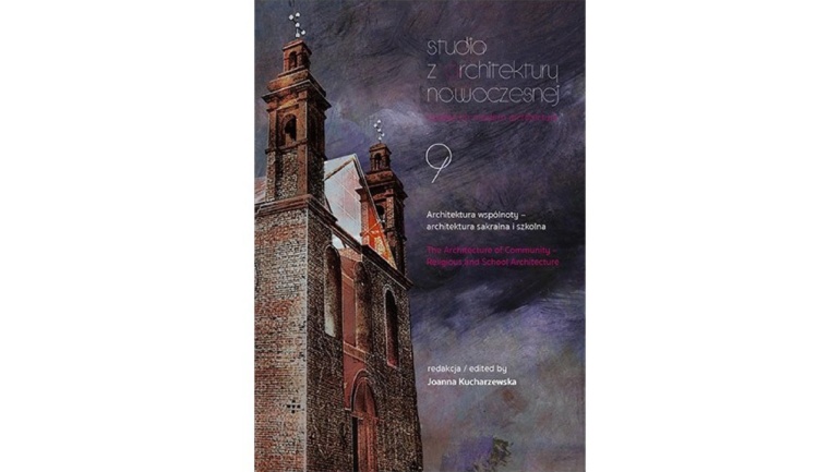 Okładka wydawnictwa Studia z architektury nowoczesnej