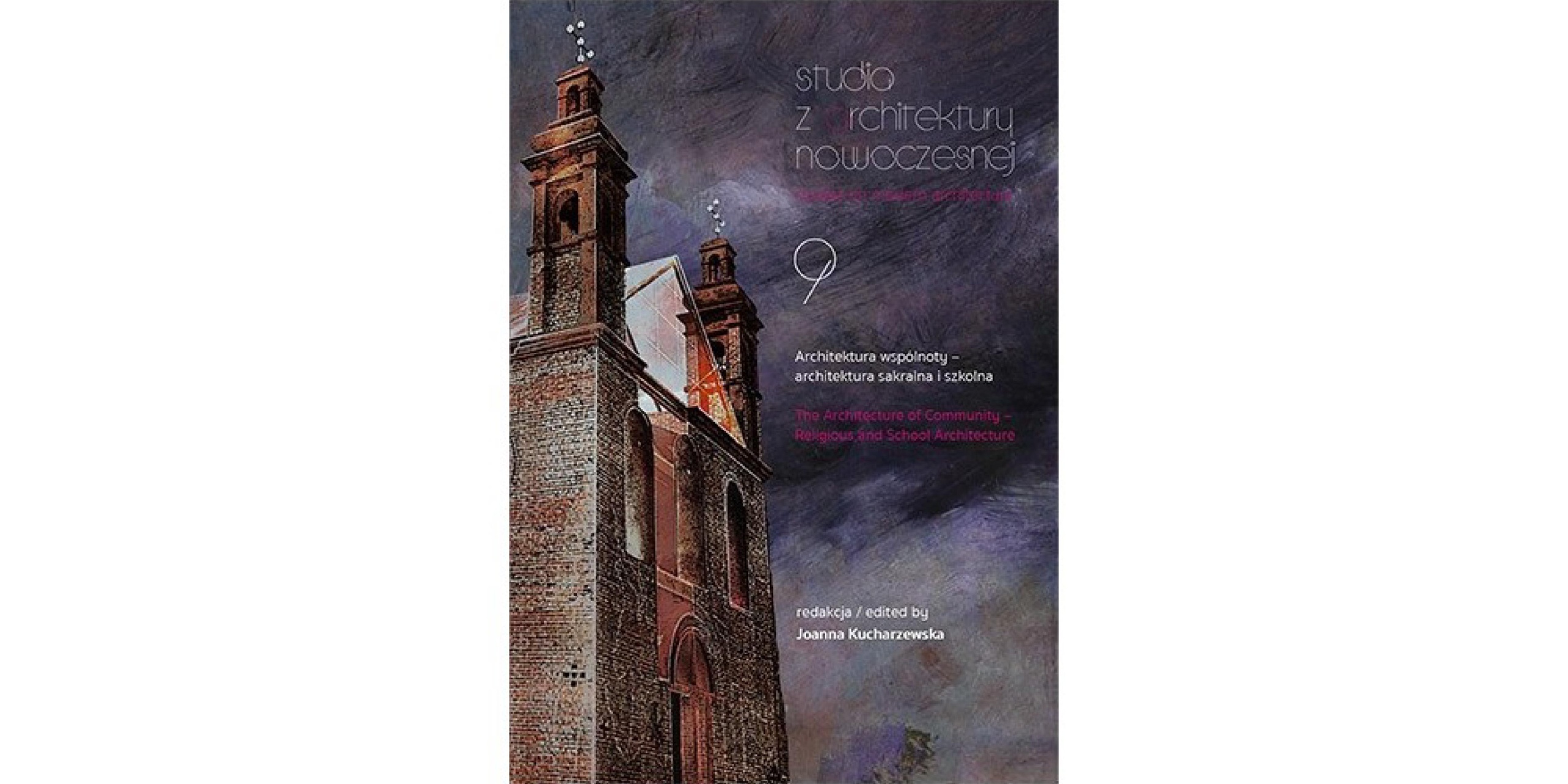 Okładka wydawnictwa Studia z architektury nowoczesnej