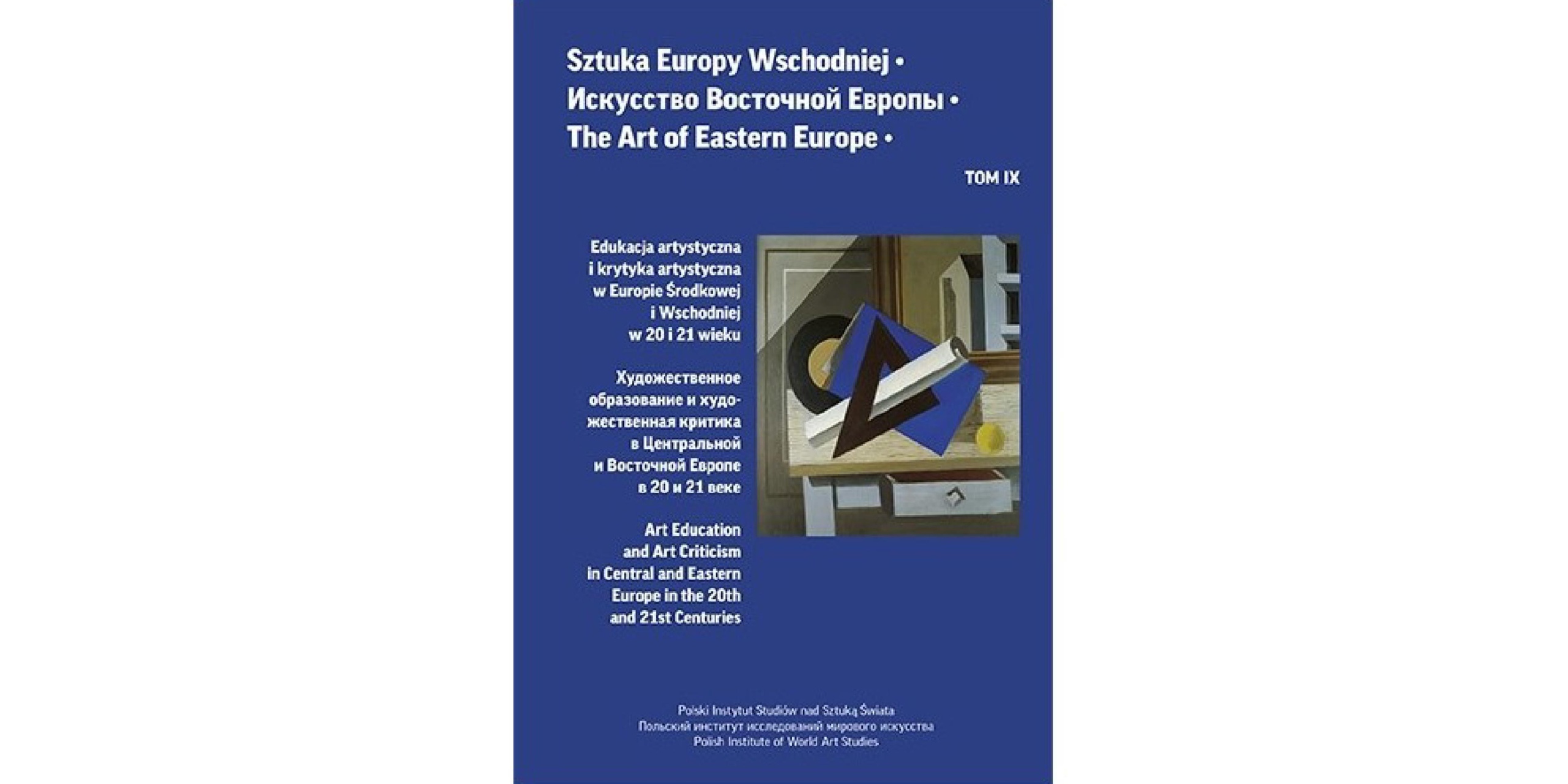 Okładka wydawnictwa Sztuka Europy Wschodniej