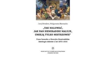 Okładka wydawnictwa Tak malować, jak pan Henryk Siemiradzki maluje"