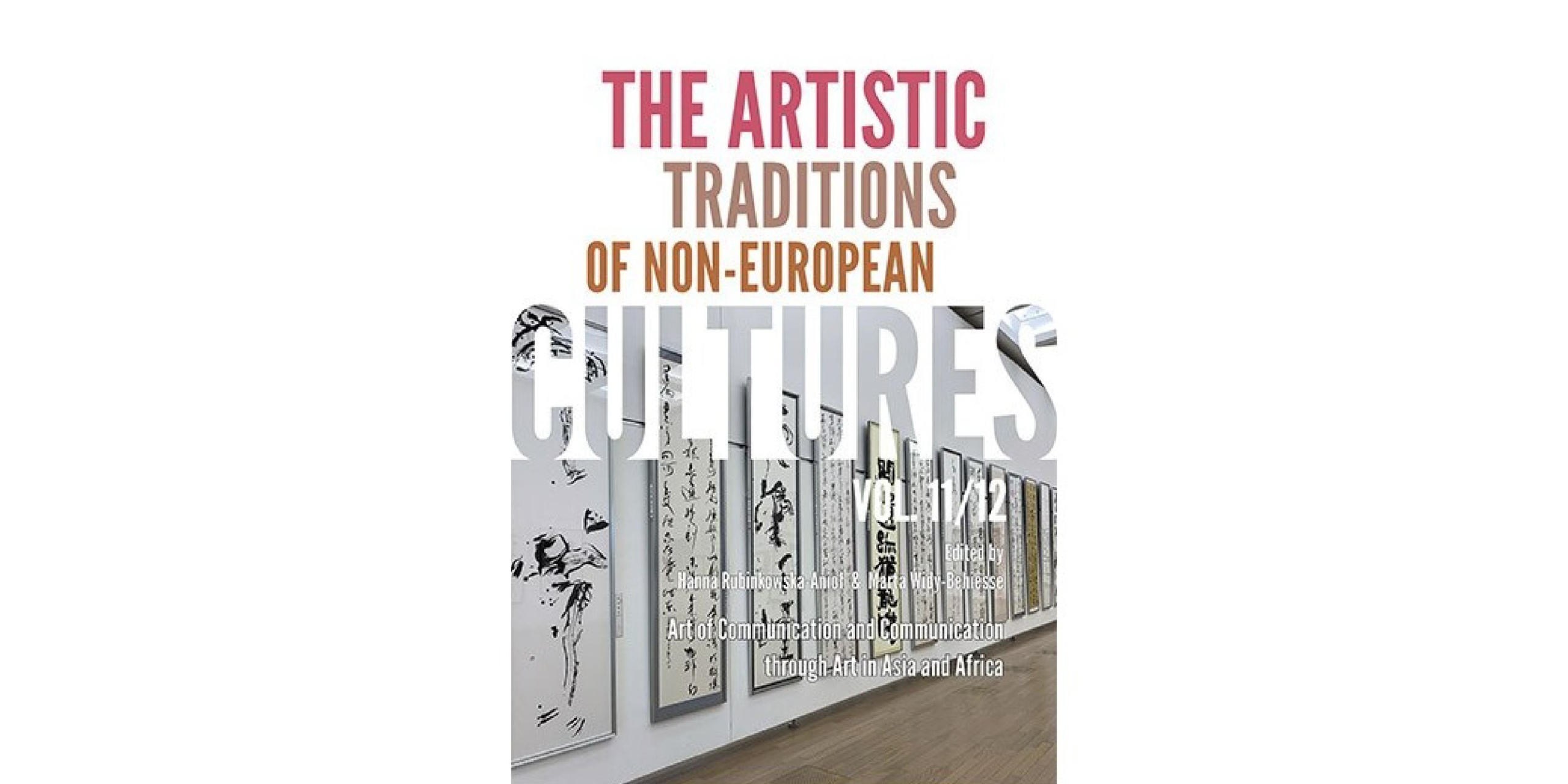 Okładka książki the artistic traditions of non-european cultures vol-11/12