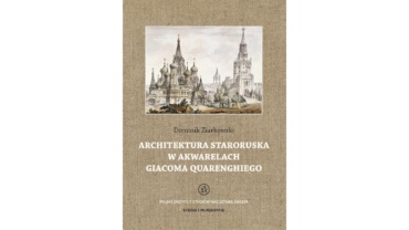 Okładka książki Architektura staroruska w akwarelach Giacoma Quarenghiego