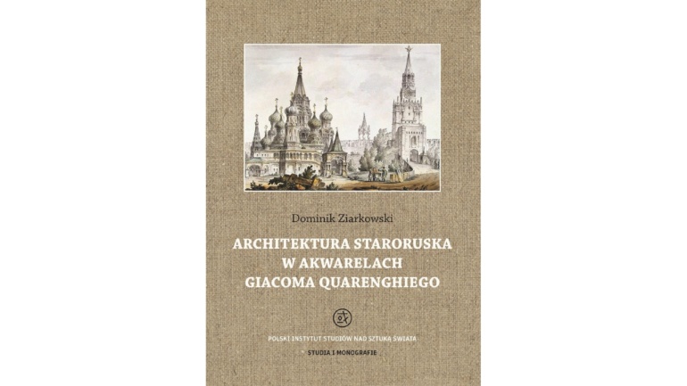 Okładka książki Architektura staroruska w akwarelach Giacoma Quarenghiego