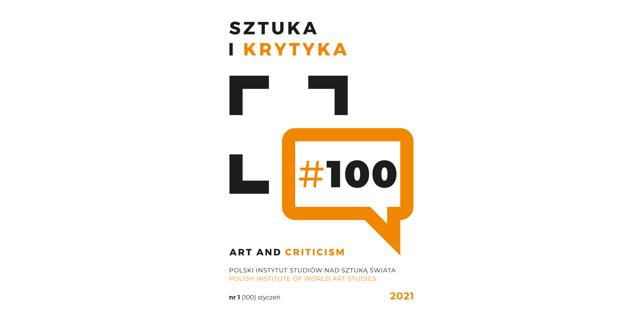 Okładka miesięcznika Sztuka i Krytyka